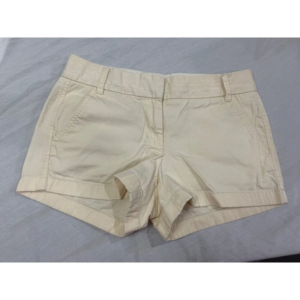 J.CREW COTTON WOMENS SHORTS SIZE 4